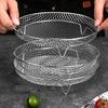 Universal Air Fryer Rack Rustproof Dishwasher Safe Stackable Three Layer Air Fryer Rack Stainless Steel Dehydrator Rack