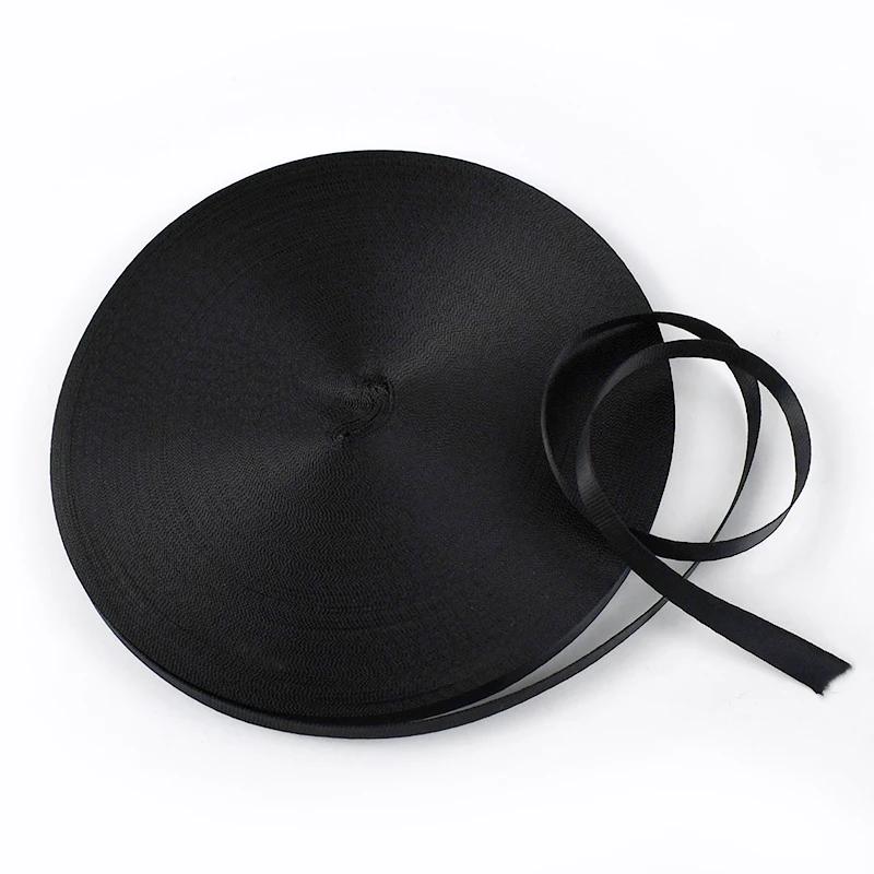 Meetee 45 метров 10 мм Нейлоновая Стропа Лента Ременные Ленты Декоративная Лента Ленточки Шнурки Косая Бейка Аксессуары для Рукоделия и Шитья