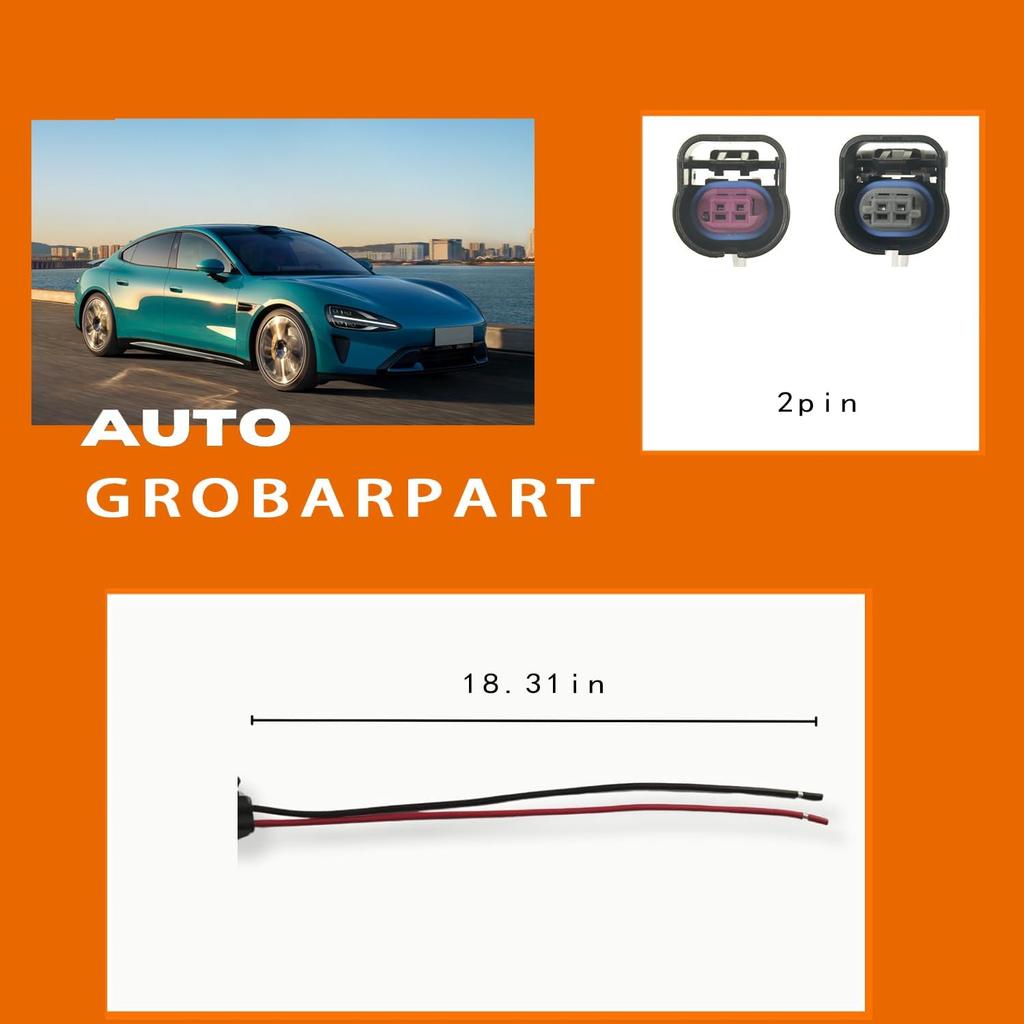 VVT Variable Valve Timing Solenoid Connector Pigtail Wiring harness Compatible with CHEVY CAPTIVA COBALT EQUINOX IMPALA MALIBU 06-17 Compatible with