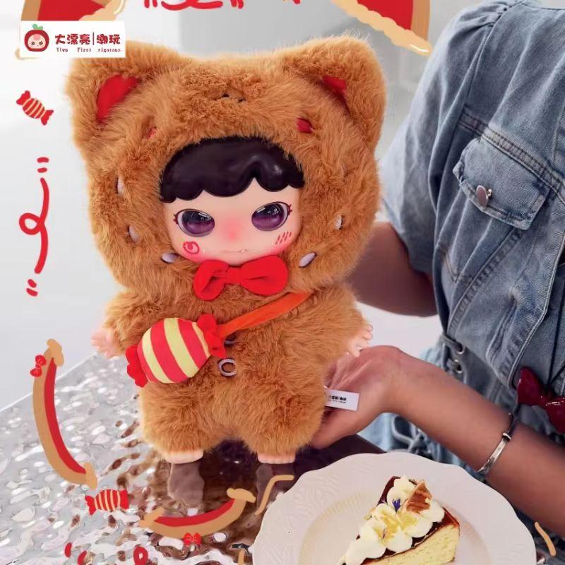 Большая Плюшевая Кукла Малыш Три Маленьких Сладкоежки Животное Десерт 400% Кукла Сюрприз Слепой Бокс Милая Фигурка Подвеска Украшение Детские Подарки