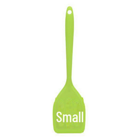 Шпатель из высокотемпературного силикона с покрытием Iron-Clad: Небольшая антипригарная лопатка для жарки