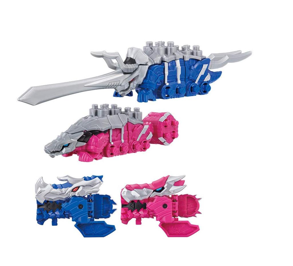 Kishiryu Sentai Ryusoulger Kishiryu Series Ryusou Combination DX Kisiryuoh Three Knights Set Toy Awards 2019 Boys Toy Category Grand 01&02&03 [Япония