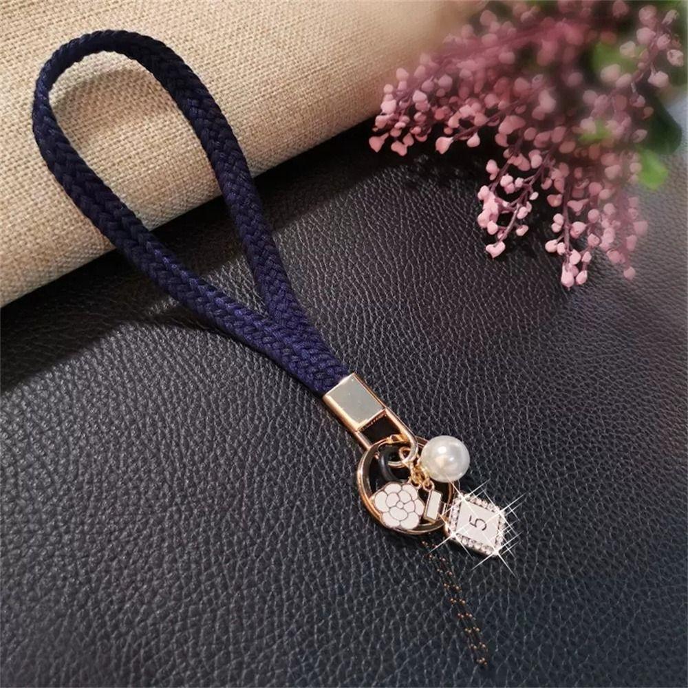 Hanging Neck Strap ID Badge Holder Phone Hang Rope Mobile Phone Lanyard Woven Strap Rope Wrist Rope