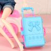 Fashion Play House Kids Toys Dollhouse Furniture Doll's Luggage Doll Suitcase Accessories