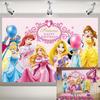 Princess-themed Birthday Photo Background-Photography Background-Party Decoration