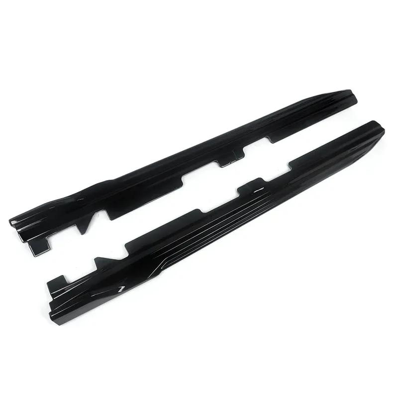 For BMW X3 X3M G01 X4 X4M G02 18-23 Gloss Black Side Skirt Guard Molding Trim US