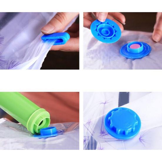 Многоразмерный вакуумный мешок для хранения с уплотнением, компактный компрессионный мешок