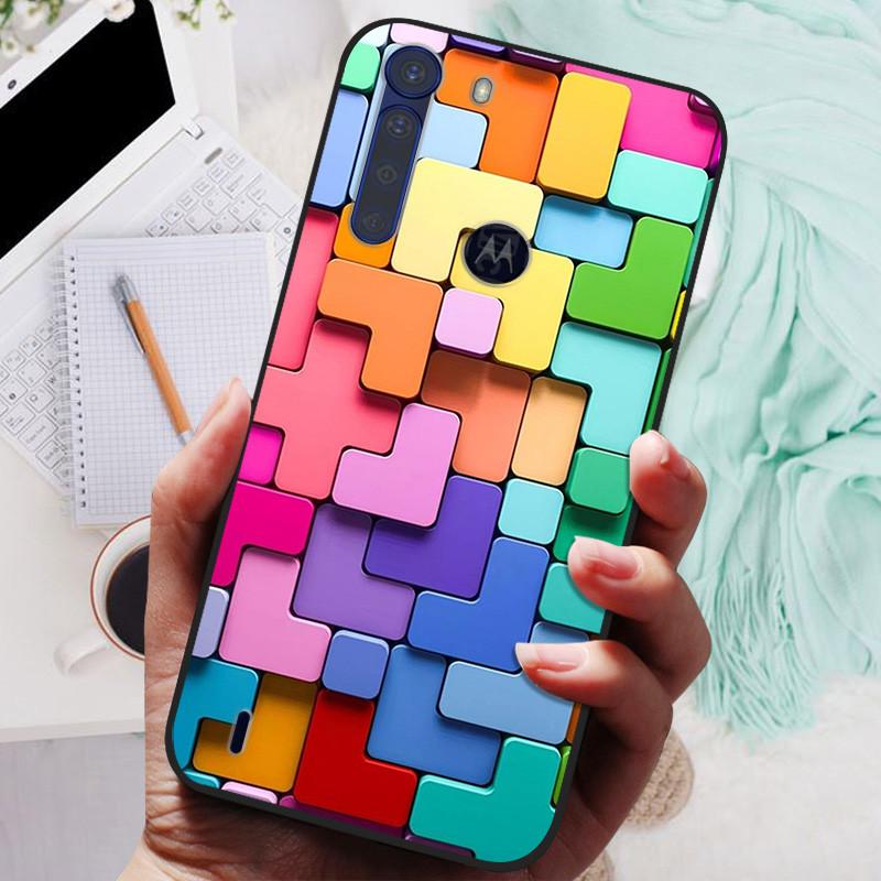 Чехол для Motorola One Fusion Черный бампер Мягкий силиконовый чехол Для Moto One Fusion Plus Чехлы для телефонов OneFusion Fusion+ Funda Shell