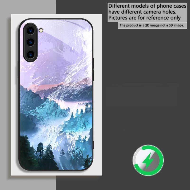 Морская буря маленький парусник Подходит для Samsung Galaxy S26 Ultra S20 FE S21 S22+ S23 Plus S24 S25 Edge магнетизм Стекло Чехол для телефона