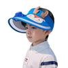 Kids' Hats Summer with Fan Sun Hats Boys Girls Sun Hats Cartoon Cute Sunblock Empty Top Hats