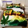 Bob Marley Art Set Threepiece Set 1 Duvet Cover 2 Pillowcase Without Core Soft And Comfortable Bedding Set Duvet Cover And Pillowcase