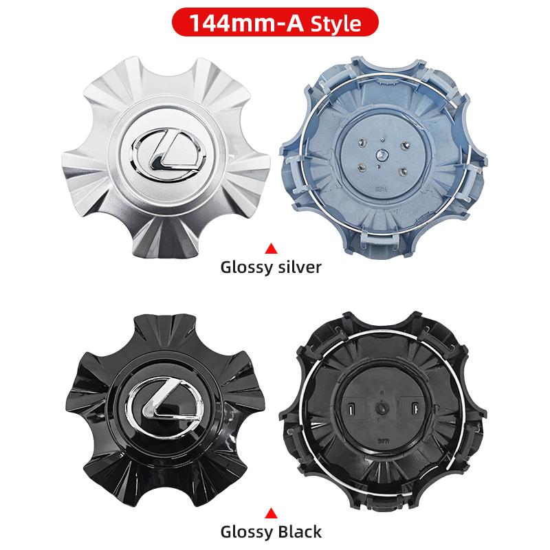 AIV1 4pcs 4260B-60500 4260B-60230 Car Wheel Center Cap Logo Hub Cover Badge Emblem for Lexus Lx570 LX450 LX460 GX460 Accessories