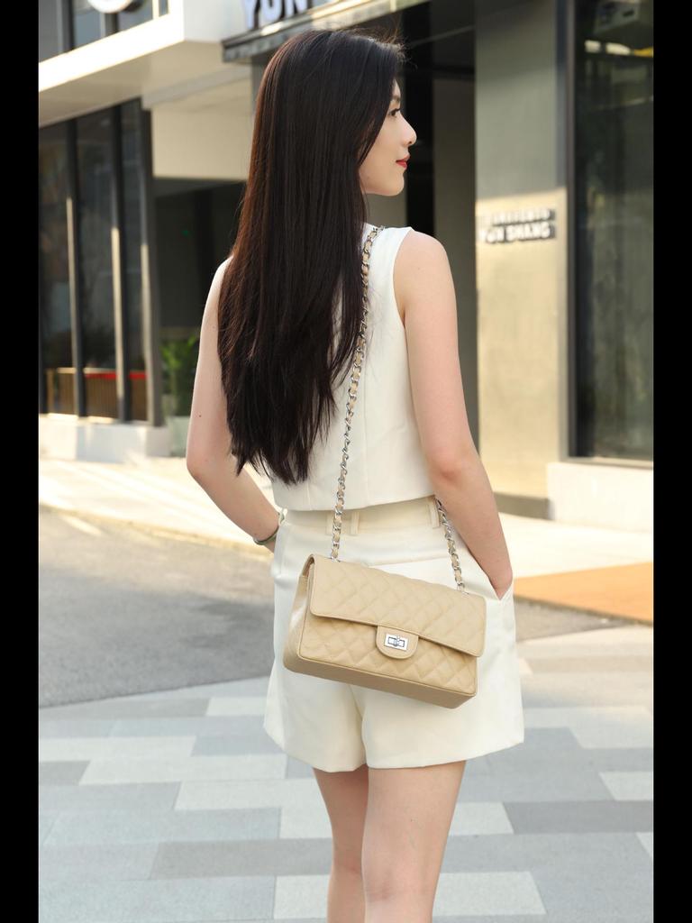 Женская сумка-мессенджер 2025 года из натуральной кожи с бриллиантами и икрой — ретро, универсальная сумка-подмышка и сумка-мессенджер