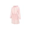 Loose Casual Breathable Hooded Windbreaker Women Outerwear Pink 532680-36
