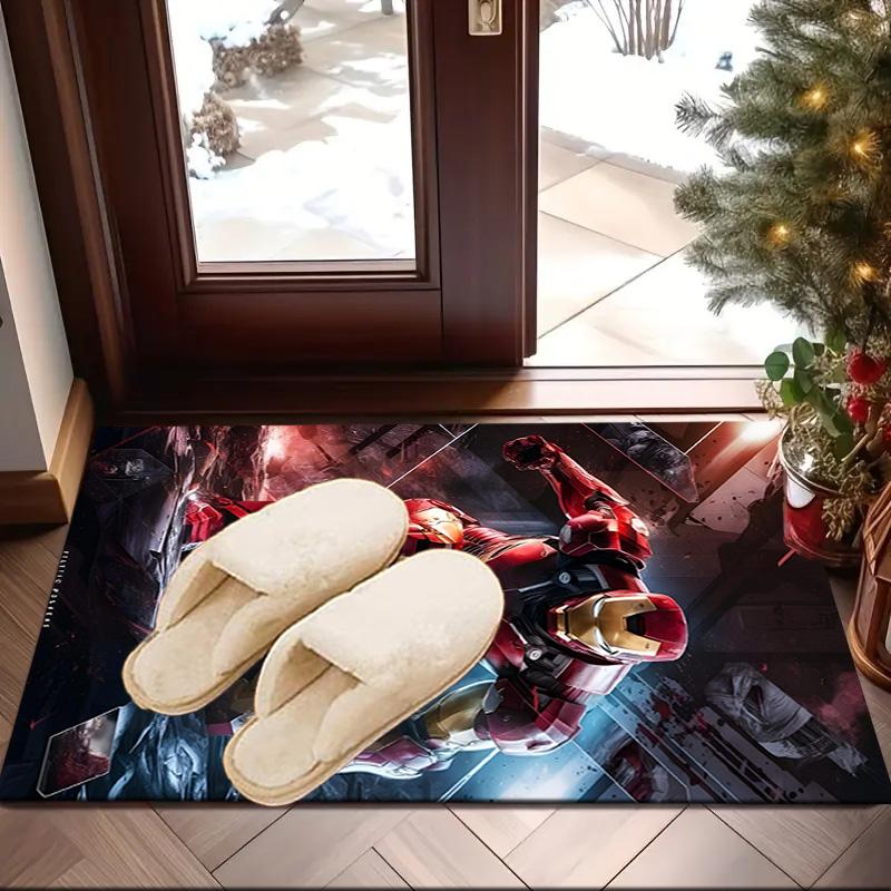 Iron In Action Area Rug Suitable for Indoor And Outdoor,Carpets for Kitchens, Homes, Offices, Living Rooms,Home Decor,Christmas Gift