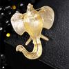 Винтажные красивые эмалированные броши со слоном для женщин и мужчин, унисекс, высококлассная индивидуальная повседневная брошь, булавки, женские подарки
