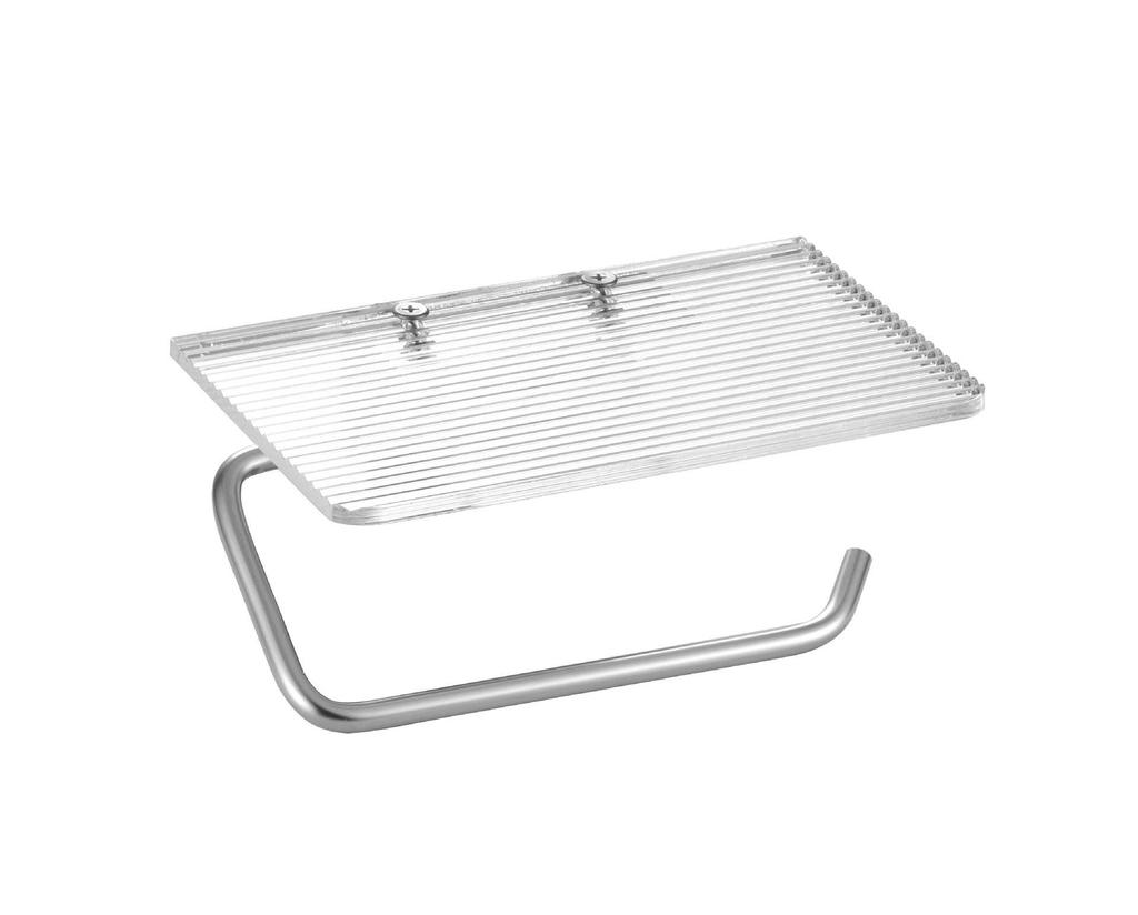 Акриловый держатель для салфеток: Настенный диспенсер для бумаги для ванной комнаты без сверления