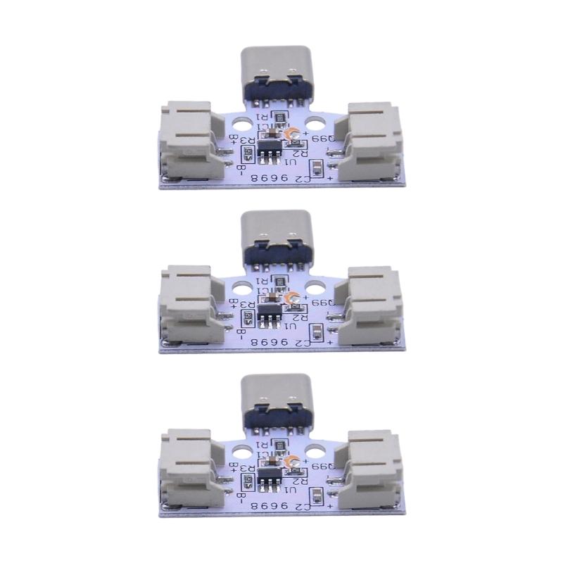 3.7V Li Battery Charging Board Featuring Reversible Type C Port And Overcharge Protections Technology