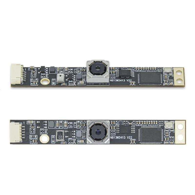 Высокоразрешающий 13-мегапиксельный 4K USB-модуль камеры с автофокусом и микрофоном, плата камеры, совместимая с несколькими ОС
