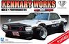 Aoshima Bunka Kyozai Серия Liberty Walk LB Works Kenmeri 4-дверный Полицейский автомобиль Пластиковая модель (АОСИМА) 1/24