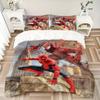 Spiderman Carnage Action Print 3Pcs Bedding Setduvet Cover With 2 Bedropillowcase Home Birthday Gift