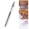 Retractable Gel Pen Quick Drying Gel Inks Pens 0.5MM Pen Point Refillable Gel Pen for Writing Student School Supplies