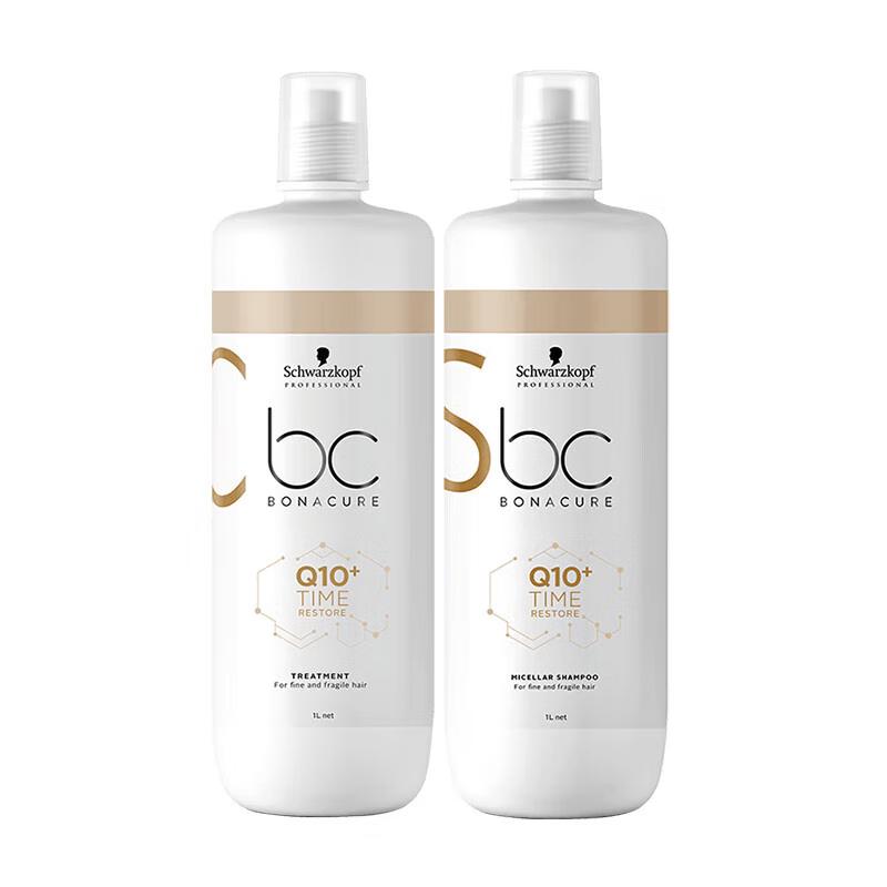 Schwarzkopf BC Bonacure Q10 Time Restore Shampoo & Conditioner Set