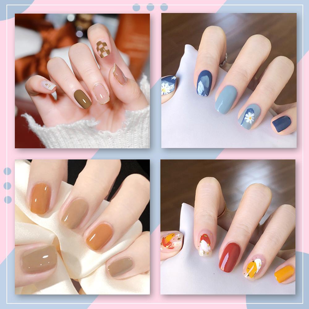 Набор лаков для ногтей PHOENIXY, 4/6/8/10 шт., гибридный полупостоянный светодиодный гель-лак для замачивания, все для маникюра, набор лаков для ногтей