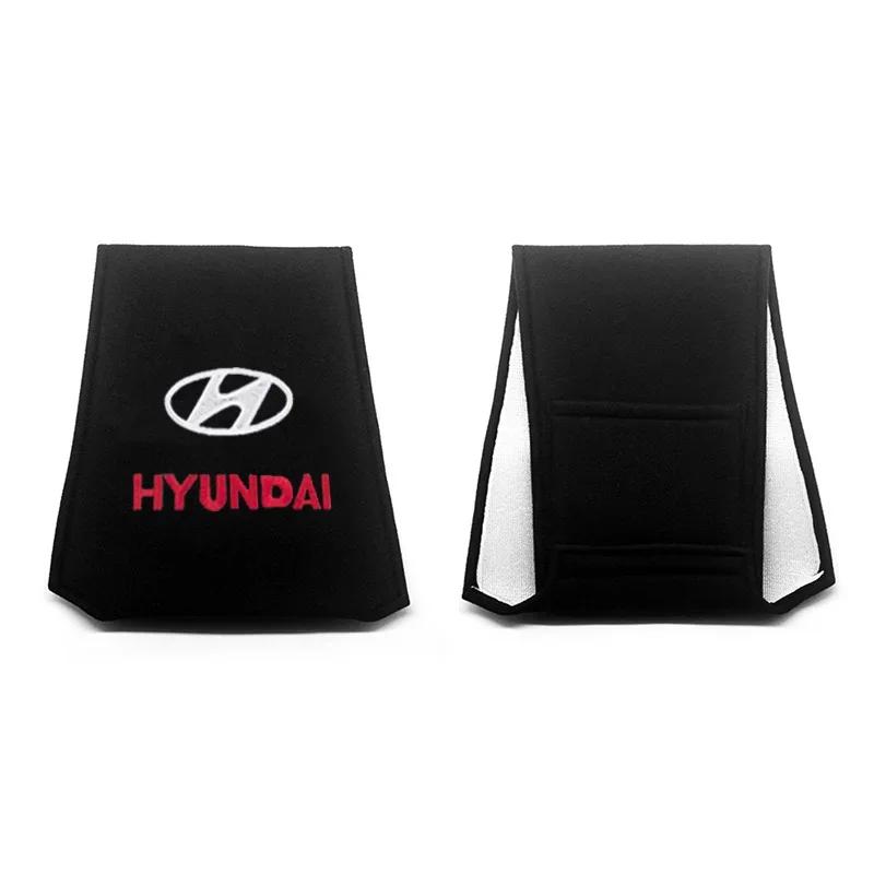 Car Headrest Cover for Hyundai Elantra Sonata I20 Tucson IX35 Kona Azera Santa Fe I30 I10 I40 Accent Genesis Solaris Accessories AG3