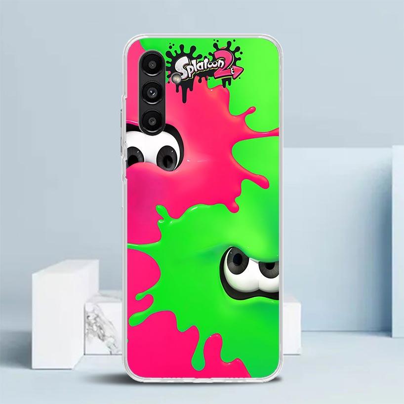 Game S-Splatoons Cover for Samsung Galaxy A17 A37 A57 A16 A26 A36 A56 A15 A14 A55 Phone Case A13 A53 A25 A35 A24 A34 A23 A33 Gal
