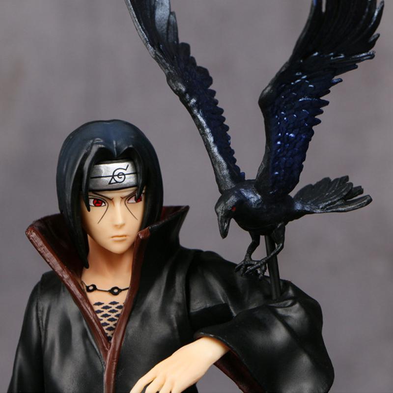 Фигурка Наруто Учиха Итачи Ворон Аниме Фигурки Игрушка ПВХ Кукла Коллекция Статуэтка Модель Игровой Персонаж Орнамент Классические Подарки