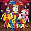 Магическое число Цирк Фигурка Конфетное королевство Кукла Памни Фигурка Конструктор Игрушка Совместимо Лего