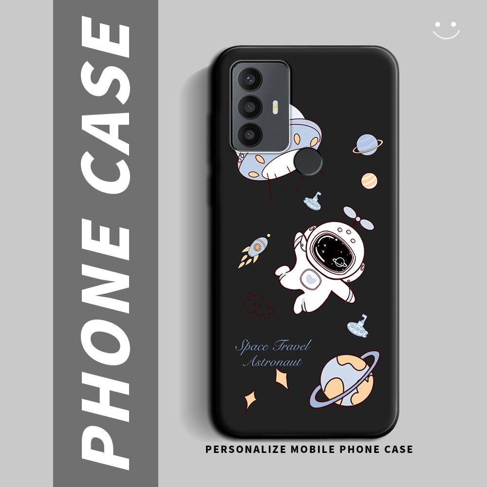 For TCL 30E / TCL 30 Plus Case Cartoon Cute Cat Flower Shockproof Silicone Soft TPU Phone Case For TCL 30 5G 30SE Back Cover