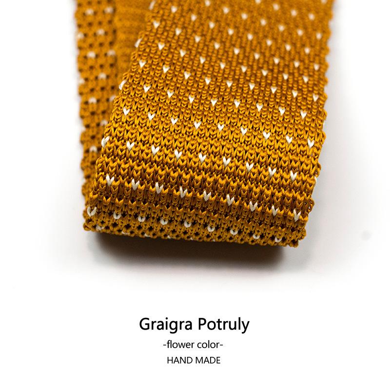 Темно-зеленый маленький галстук 5 см узкий вариант кофейного цвета ретро полосатый британский японский прилив плоский вязаный галстук