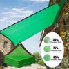 Green Sunshade Net Anti-UV Garden Balcony Plant Shade Cover Net Outdoor Patio Car Sun Shade Canopy Swimming Pool Shade Cloth