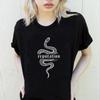 Футболка Reputation Snake Look What You Made Me Do, женская одежда, футболка в стиле готика, винтажная рубашка унисекс, футболки с рисунком змеи