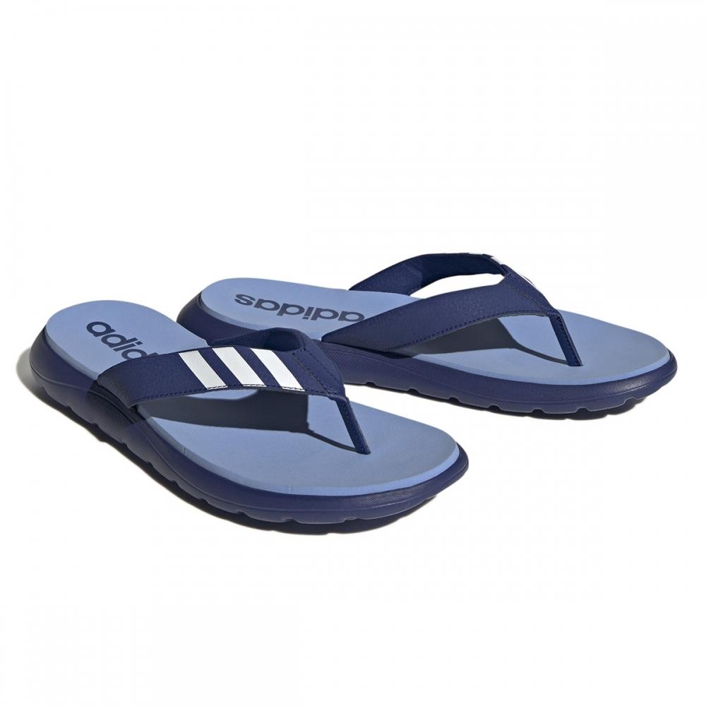 adidas Комфортные шлепанцы Hq4431 Vicblu Ftwht Blufus
