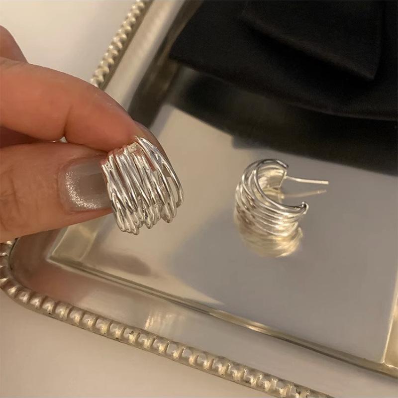 Xiaomi BF CLUB 925 Sterling Silver Earrings For Women Trendy Interware Stud Earring Jewelry Prevent Allergy Party Accessories Gift