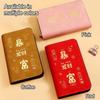 Get Rich Zipper Bag Save Money Budget Binder Funny Wallet  Children
