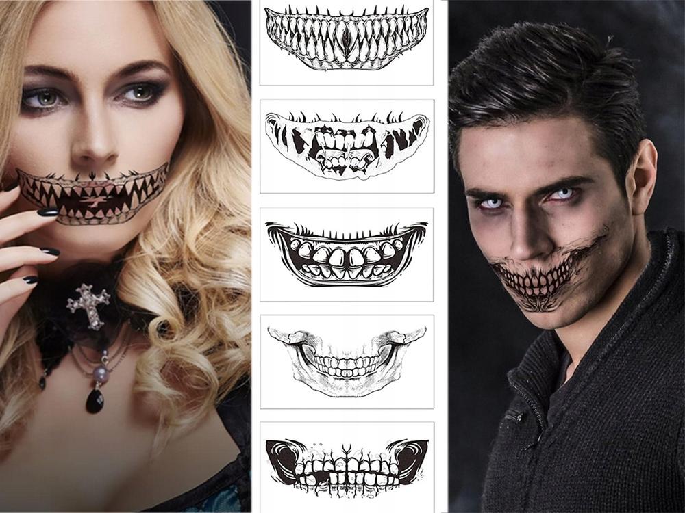 Halloween Tattoo 13X7 (10000)