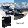 Дизельный воздушный парковочный автомобильный обогреватель 12 В 5 кВт Отопление Автономные обогреватели для кемперов и фургонов с ЖК-дисплеем Беспроводной пульт дистанционного управления