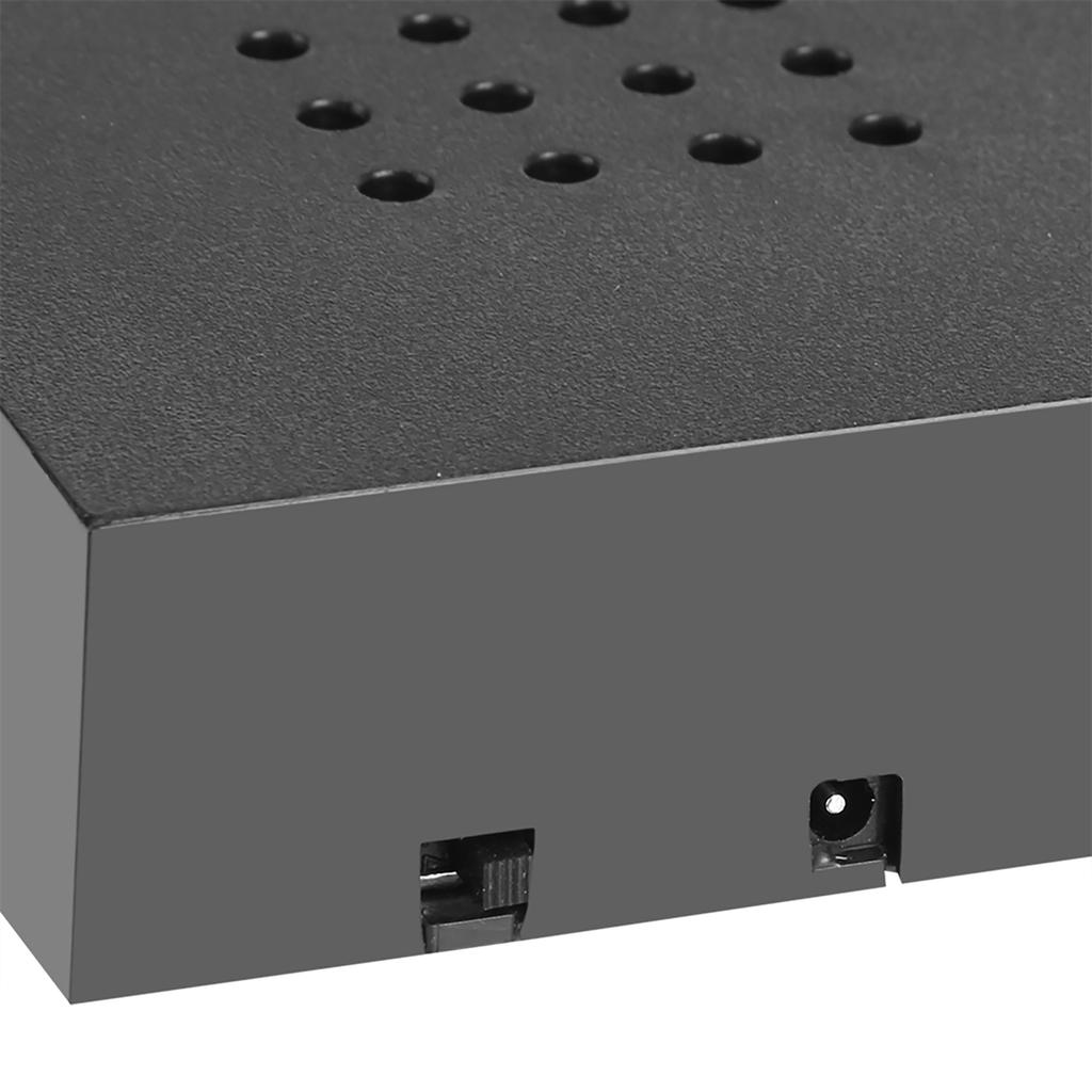 Держатель основания стойки дисплея белого света 12LED для искусства кристалла/стекла