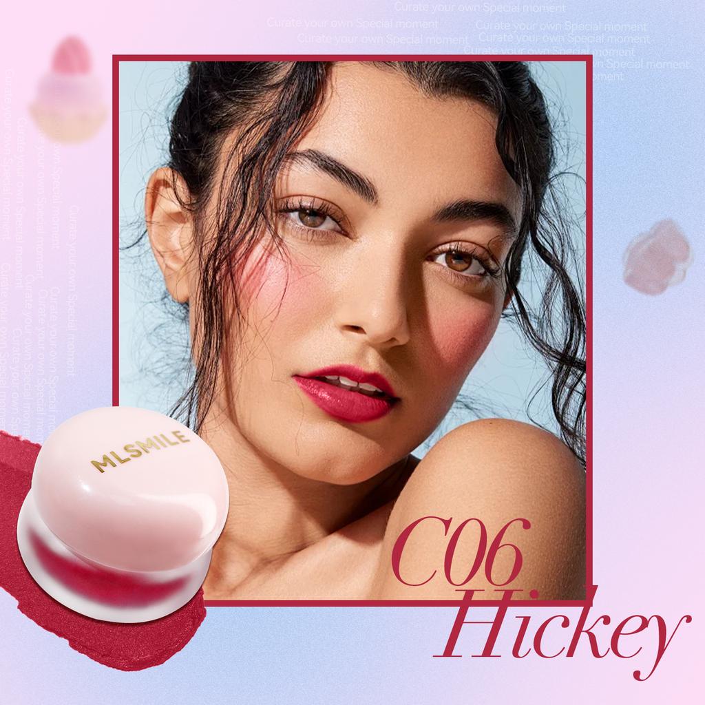 Jelly Lip Clay Blush Cream Matte Velvet Lip Glaze Lips & Cheeks Multi-use Lipstick Long Lasting Easy Color Blush Balm