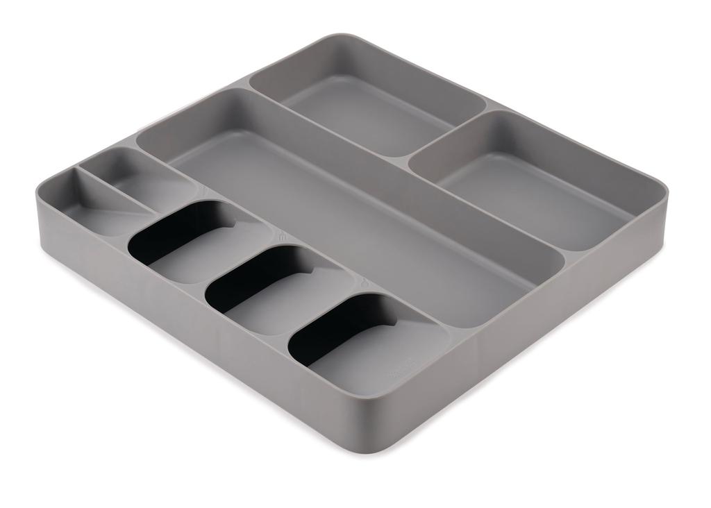 Joseph Joseph Ящик для столовых приборов Кухонный ящик Серый 85127 Чехол, Поддон, Хранение, Органайзер, Организация, Большой, [Оригинал]