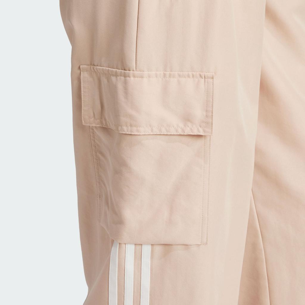 (WMNS) adidas Originals Adicolor Cargo Tracksuit Bottoms Asia Sizing 'Beige' Women's IZ0717
