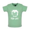 Pug Life - Baby Kids Boys Girls Unisex T-Shirt / Babygrow - Pugs Dog Dogs Funny Pet Puppy Breed Love