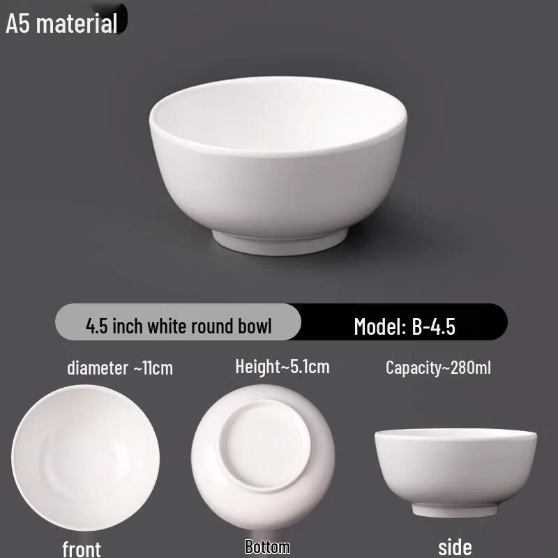 Набор melamine подносов Drui'en A5 с несколькими отделениями для столовой