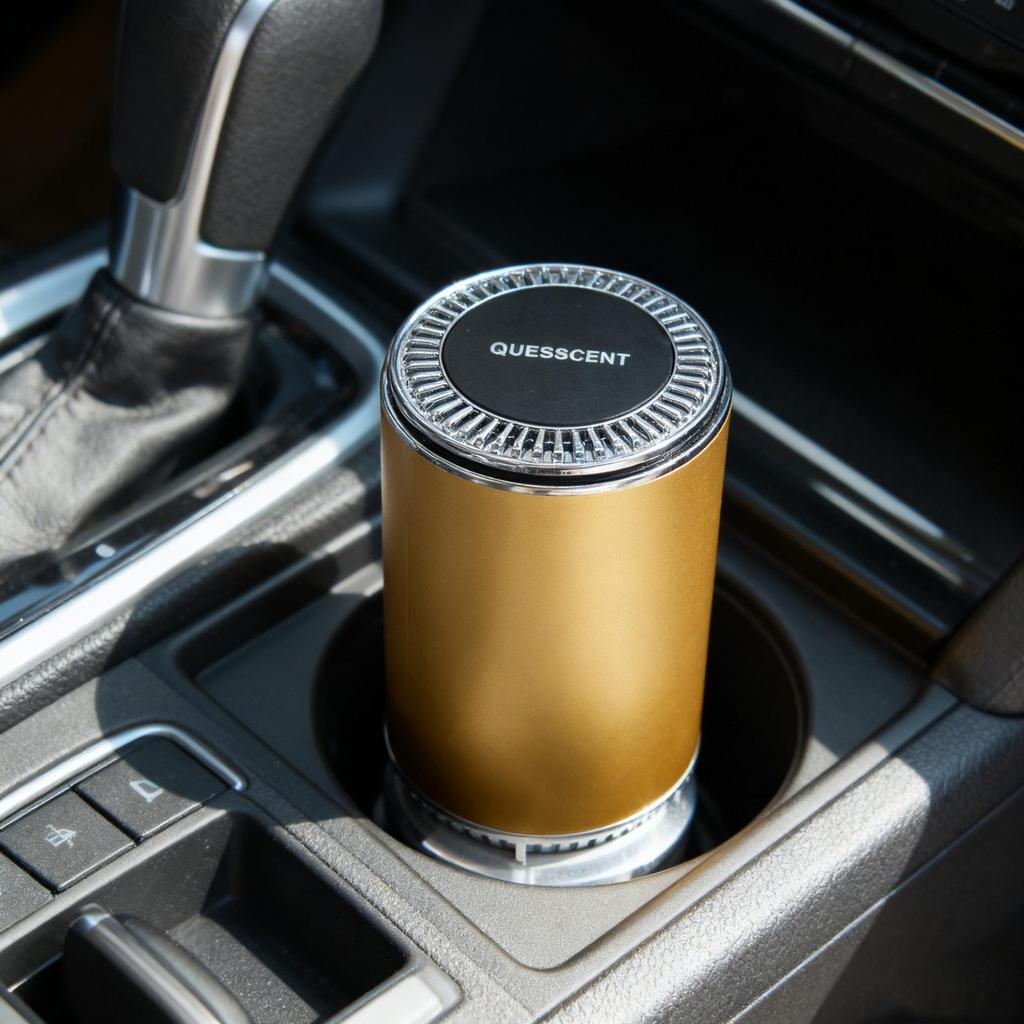 Alloy Car Interior Perfume Balm | Metal Base Press-type Air Freshener Refill