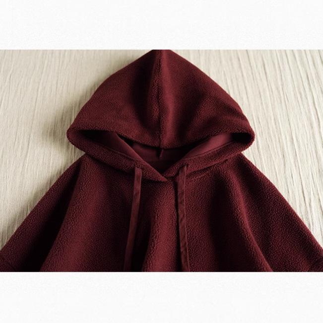 Women's Oversized Fleece Hoodie - Autumn/Winter, Relaxed Fit with Musical Note Design