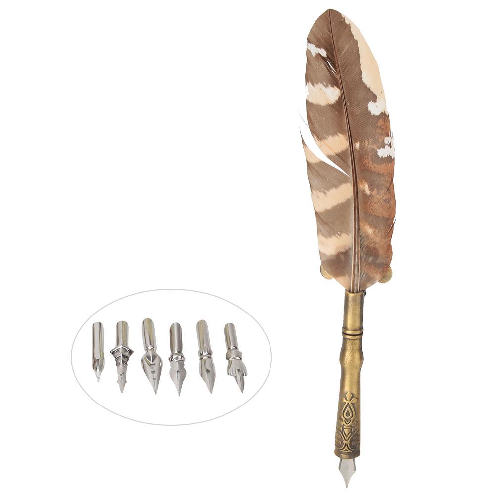 Европейский ретро перьевой ...